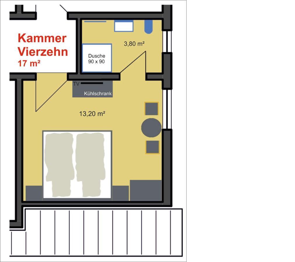 Landhaus Amelinghausen Ferienzimmer Szoba fotó